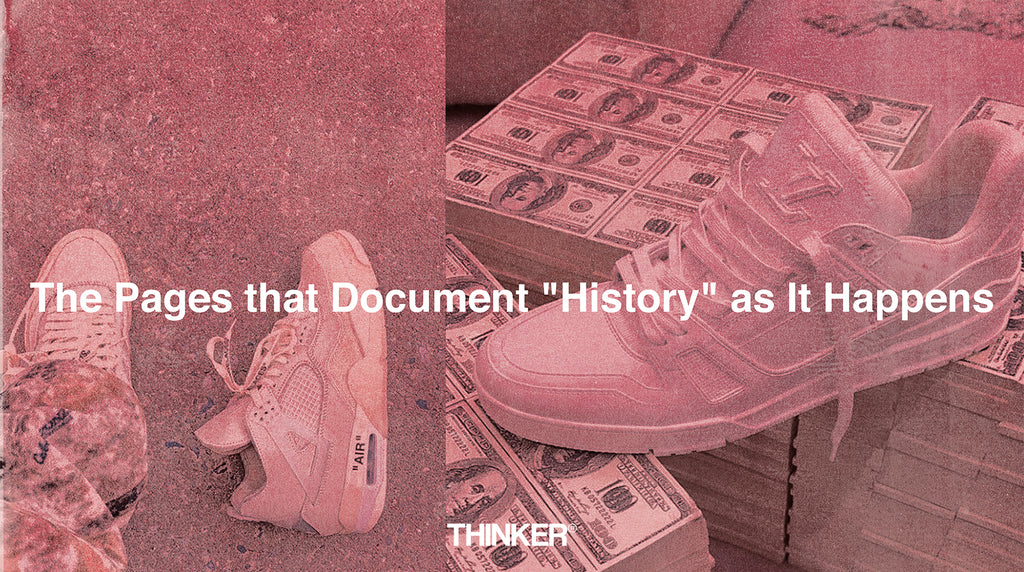 The Pages that Document "History" as It Happens: @The.Thinkings